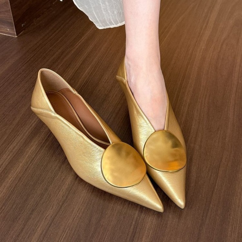 Women'S Shoes And Accessories - 2025 Spring Summer Pointed Toe Footwear