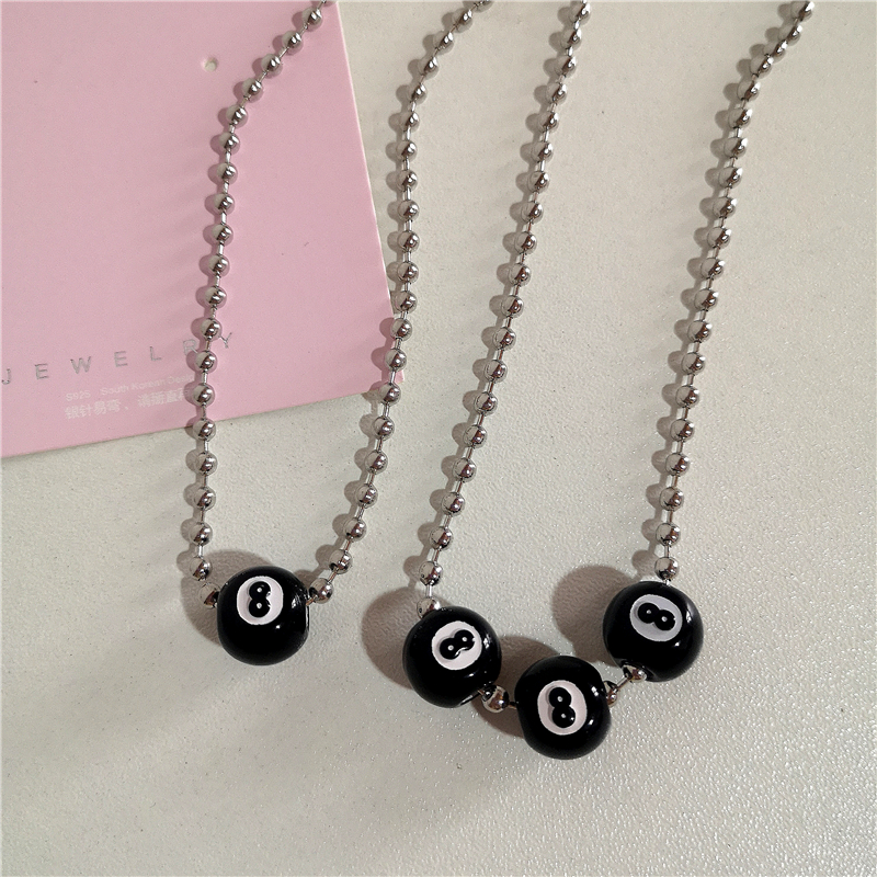 Kpop Fashion Vintage Black 8 B - Women'S Accessories In The 90S ulasan dan harga
