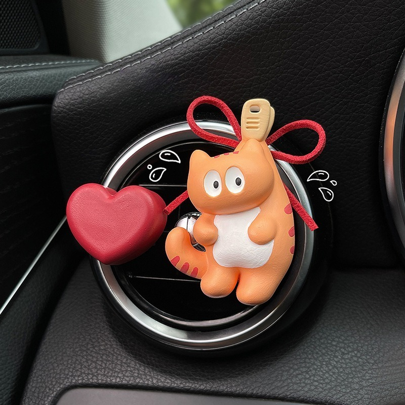 Creative Cute cat Car Perfume  - Women Accessories Outlet ulasan dan harga