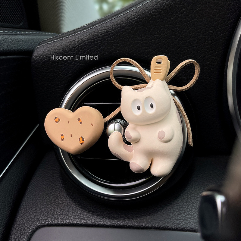Creative Cute cat Car Perfume  - Women Accessories Outlet ulasan dan harga