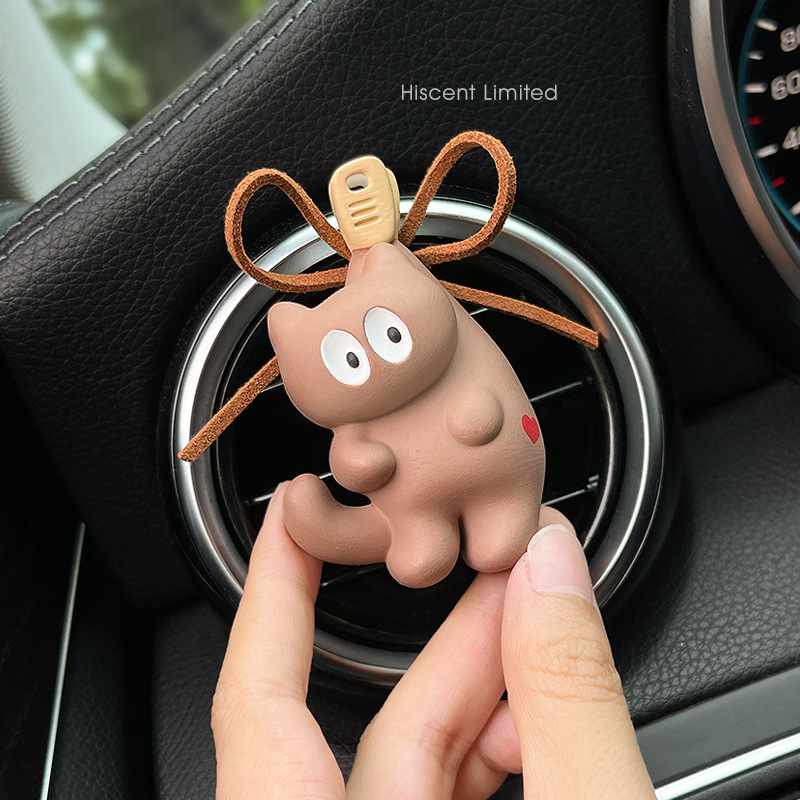 Creative Cute cat Car Perfume  - Women Accessories Outlet ulasan dan harga