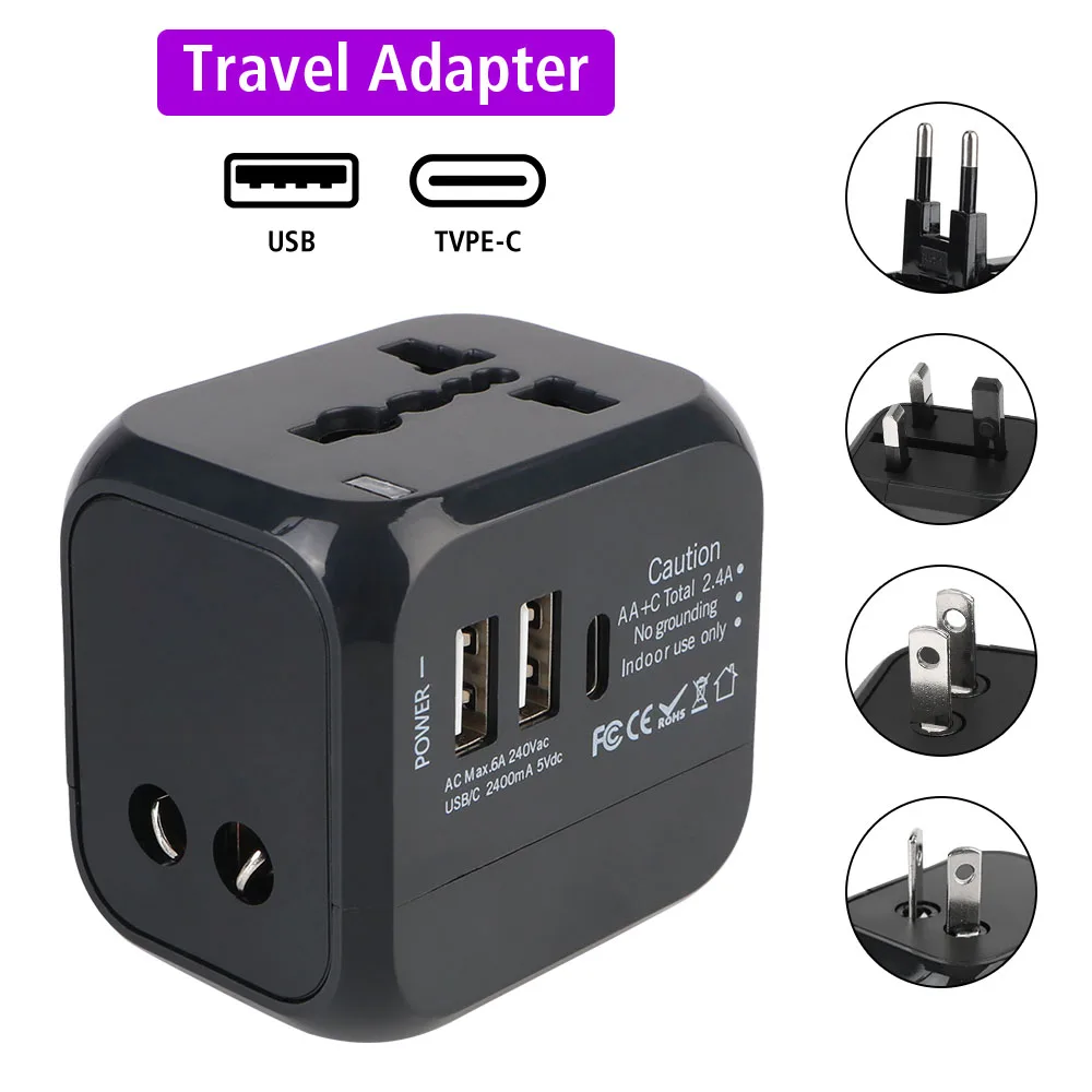 All-in-One Wall Travel Charger - Women Accessories In Uk ulasan dan harga