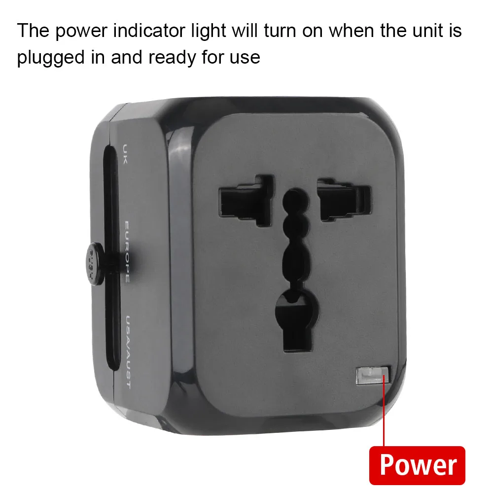 All-in-One Wall Travel Charger - Women Accessories In Uk ulasan dan harga