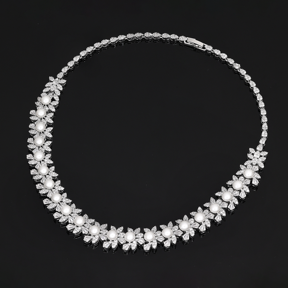 4PCS Wedding Jewelry Set Cubic - Women Accessories Uae ulasan dan harga