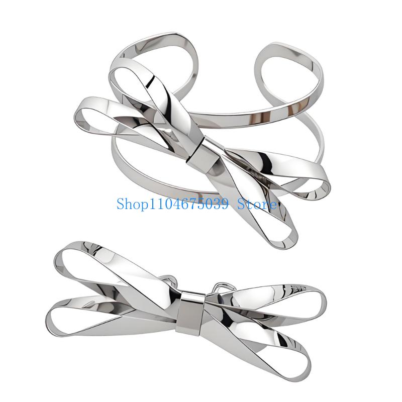 5asd Stainless Steel Bowknot D - Women Accessories Combo Gift ulasan dan harga