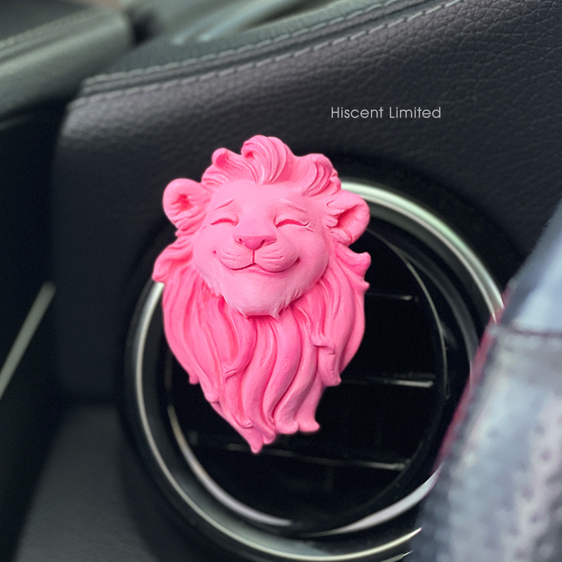 Pink Smiling Lion Car Perfume  - Women Accessories Outlet ulasan dan harga