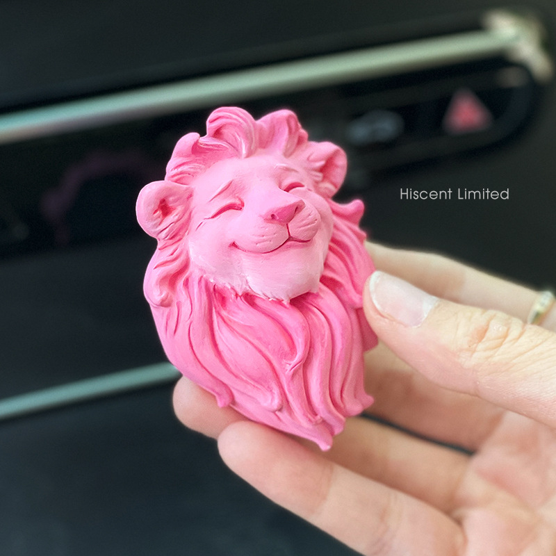 Pink Smiling Lion Car Perfume  - Women Accessories Outlet ulasan dan harga