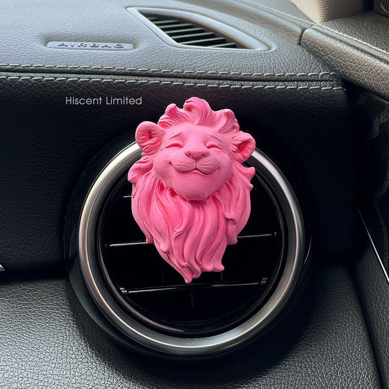 Pink Smiling Lion Car Perfume  - Women Accessories Outlet ulasan dan harga