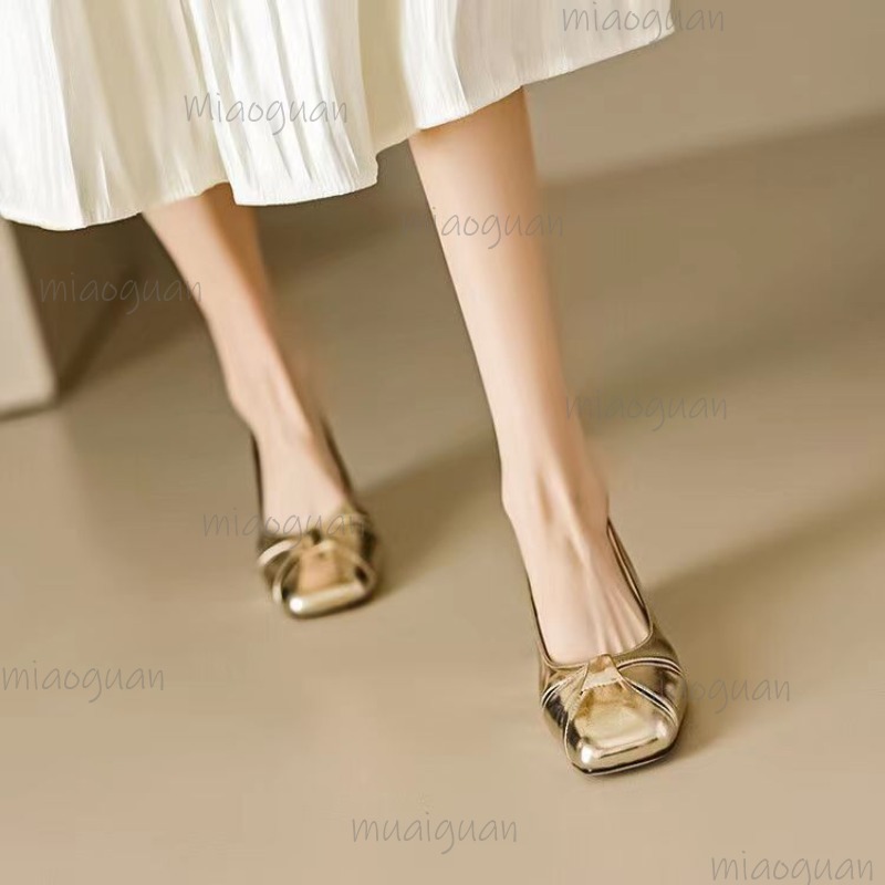Cover Toe Low Heel Pumps Women - Women'S Shoes And Accessories ulasan dan harga