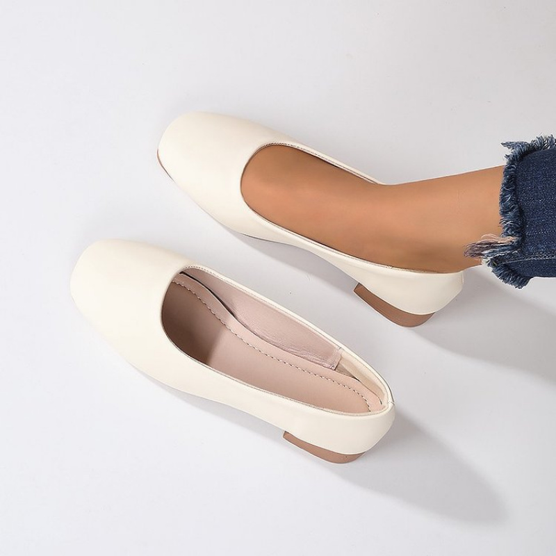 Soft Leather Round Toe Slip-On - Women'S Shoes And Accessories ulasan dan harga