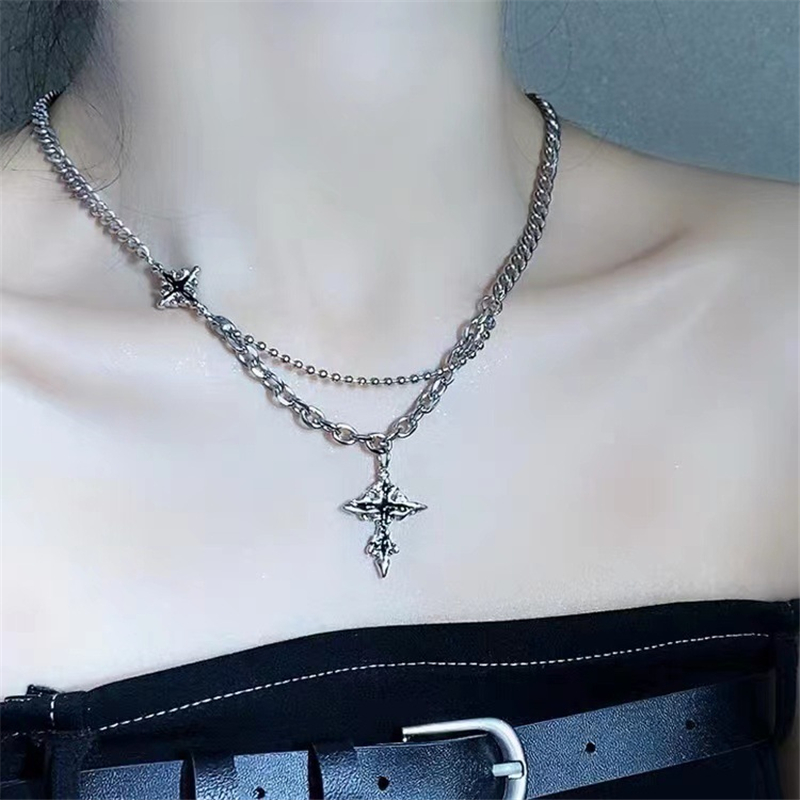 Gothic Vintage Y2K Red Glass H - Women'S Accessories In The 90S ulasan dan harga
