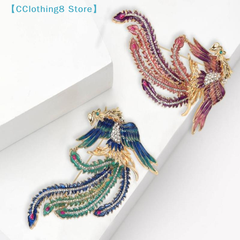 Fashion Phoenix Brooches Unise - Women'S Accessories Categories ulasan dan harga