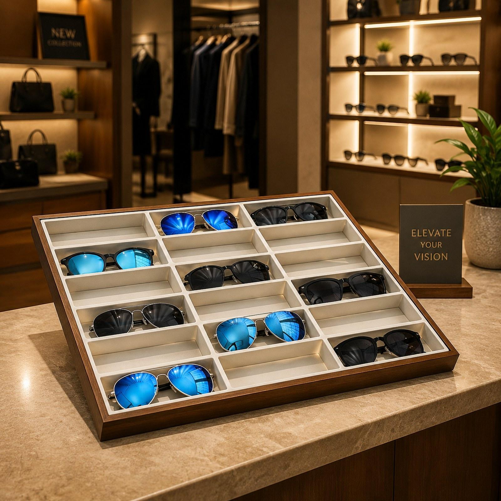 Glasses Display Tray Eyewear S - Women Accessories List ulasan dan harga