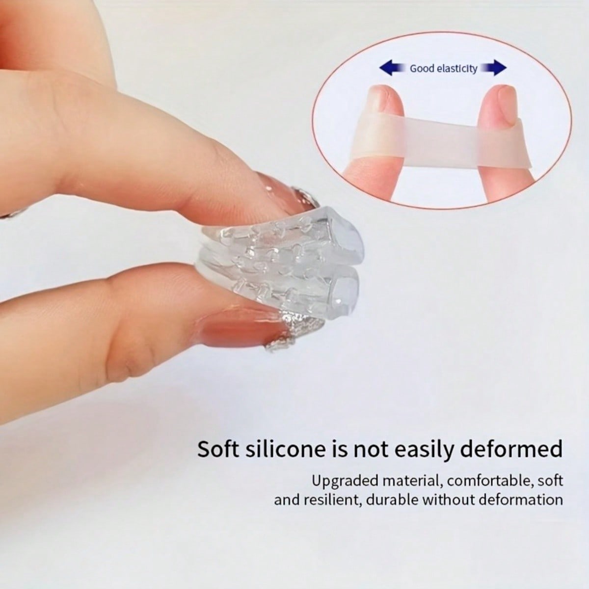 4pcs Silicone Shoe Toe Anti-Fr - Women Accessories Combo Gift ulasan dan harga