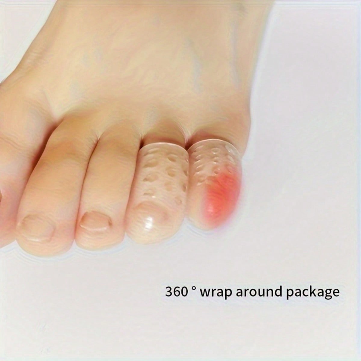 4pcs Silicone Shoe Toe Anti-Fr - Women Accessories Combo Gift ulasan dan harga