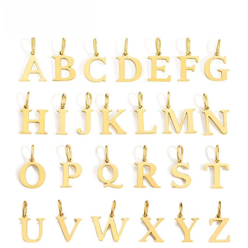 DIY Cut English Alphabet Neckl - Women Accessories Name In English ulasan dan harga