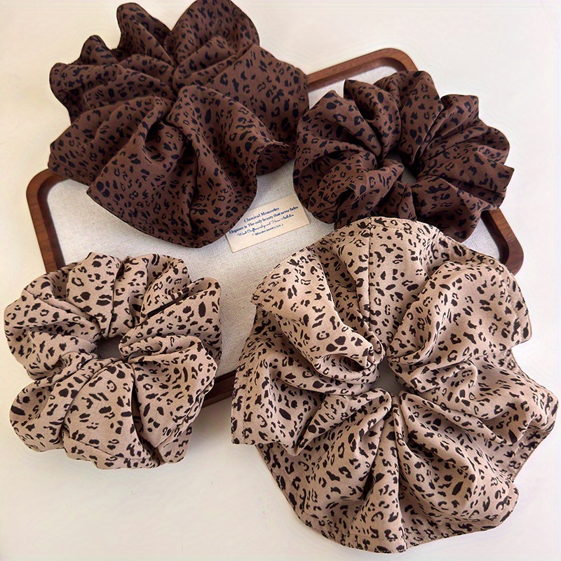 Leopard Print Hair Accessories - Women Accessories Combo ulasan dan harga