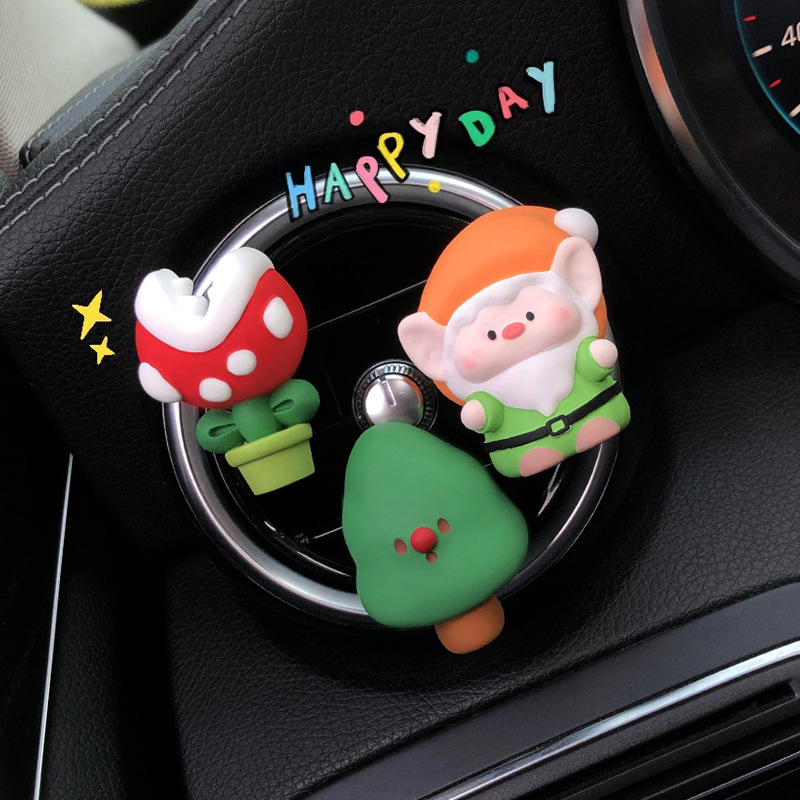 Creative Dwarf Car Perfume Orn - Women Accessories Outlet ulasan dan harga
