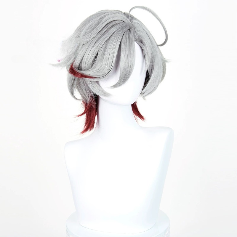 Illuga Cosplay Wig Genshin Imp - Women'S Red Accessories ulasan dan harga