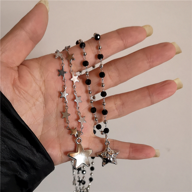 Kpop Cool Punk Vintage Star Pe - Women'S Accessories In The 90S ulasan dan harga