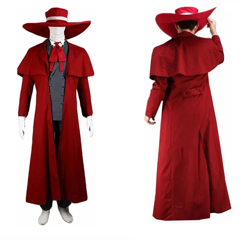 Anime Hellsing Alucard Cosplay - Women'S Red Accessories ulasan dan harga