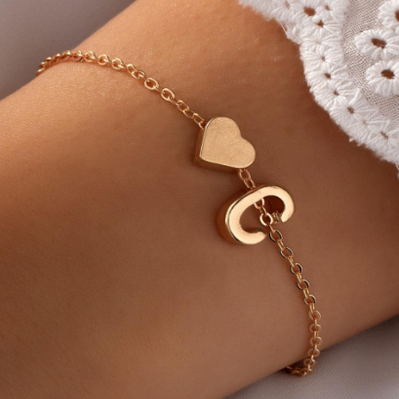 Fashion English Initial Letter - Women Accessories Name In English ulasan dan harga