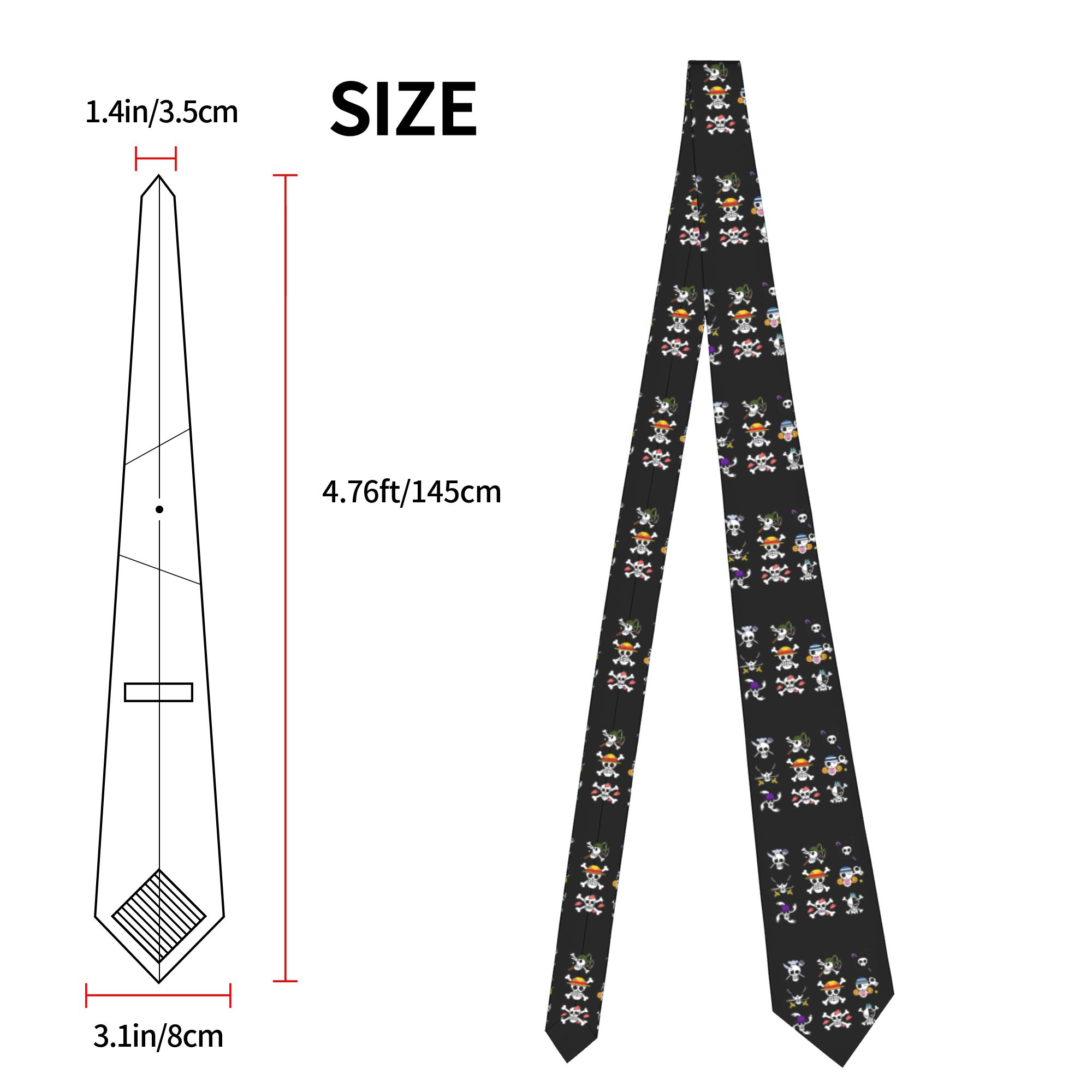 Necktie One Pirate Flag Logo P - Women'S Accessories In The 90S ulasan dan harga