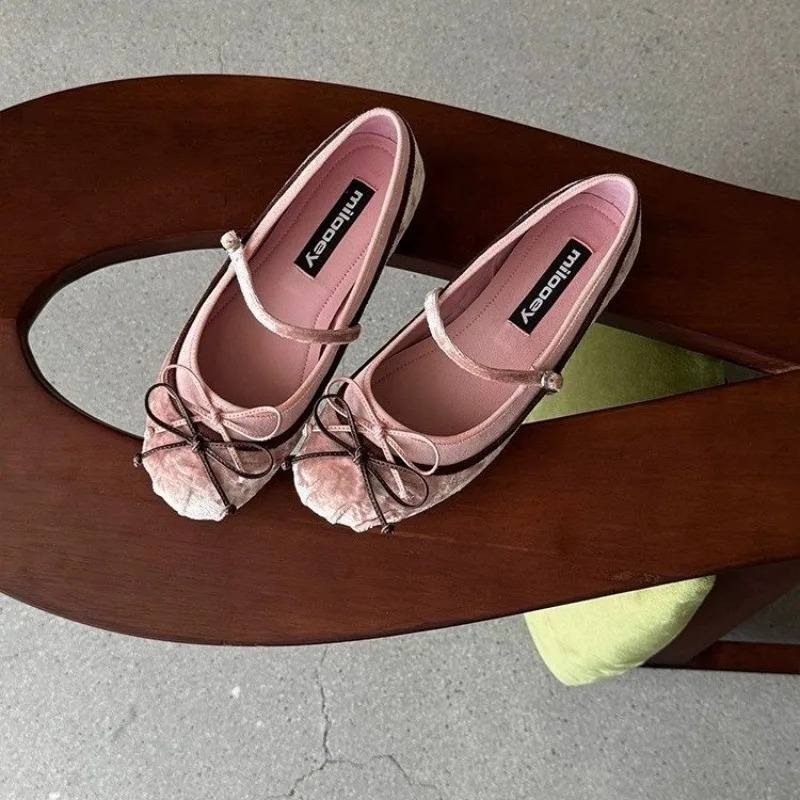 2026French Flat Bottomed Rotun - Women'S Shoes And Accessories ulasan dan harga