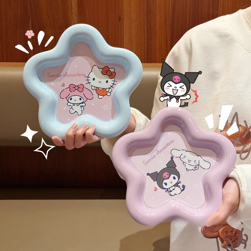 Cartoon Cat Print Ceramic Dinn - Women Accessories Combo Gift ulasan dan harga