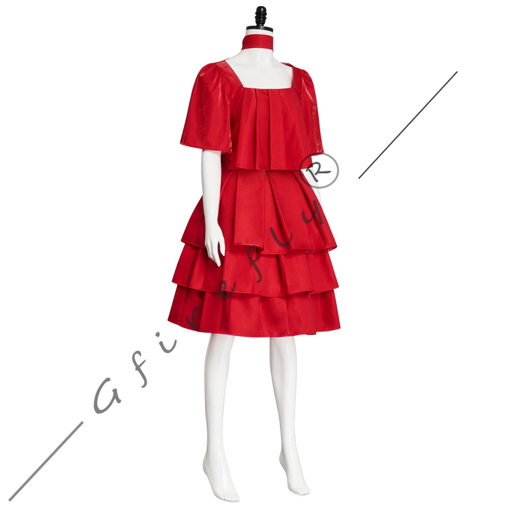 Frieren Beyond Journey's End E - Women'S Red Accessories ulasan dan harga
