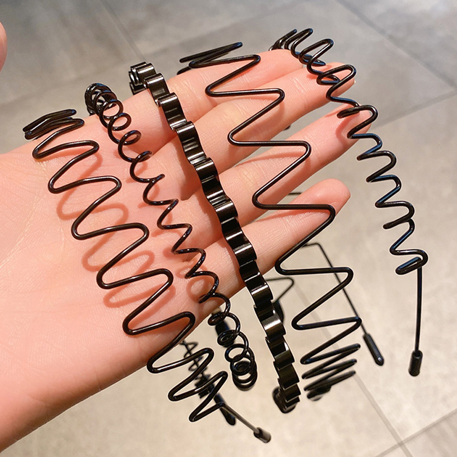 2-5Pcs Wavy Hairband Spring Ha - Women Accessories Combo ulasan dan harga