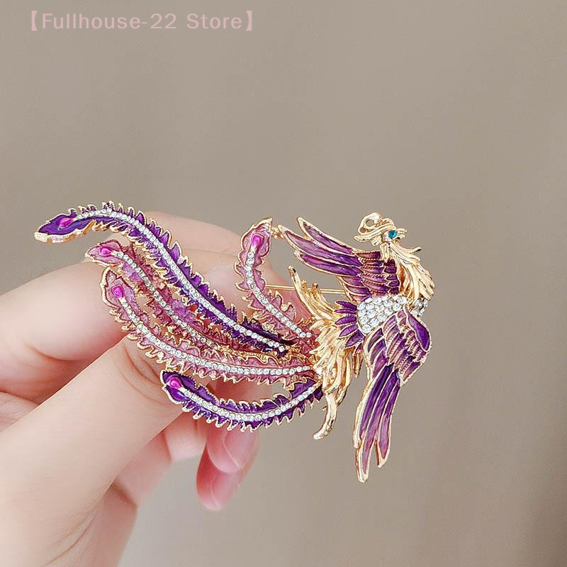 【MAX-22】Fashion Phoenix Brooch - Women'S Accessories Categories ulasan dan harga