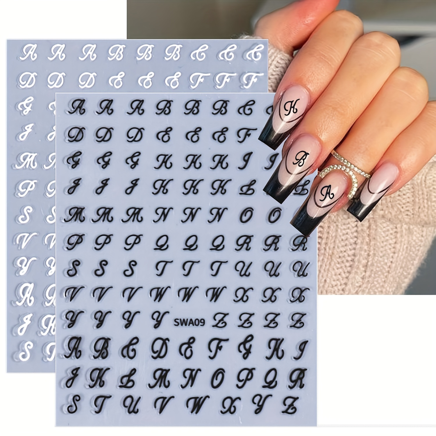 Multi-Color Retro Script Engli - Women Accessories Name In English ulasan dan harga