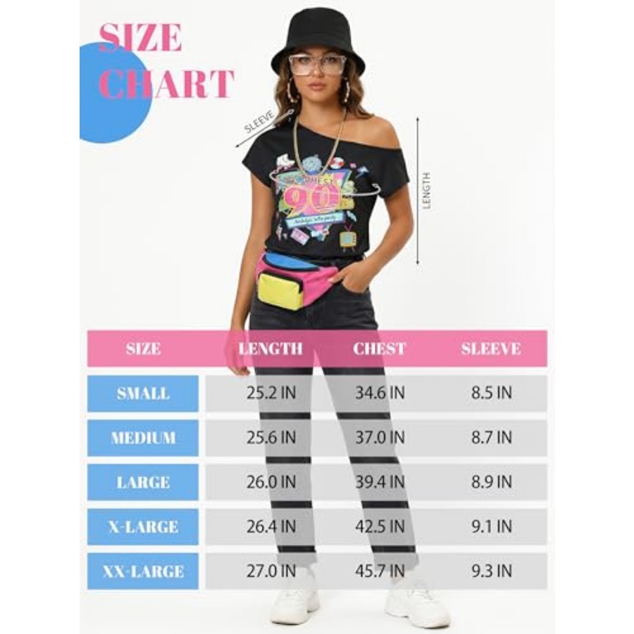 SOMSOC Women 90s Costume Set w - Women'S Accessories In The 90S ulasan dan harga