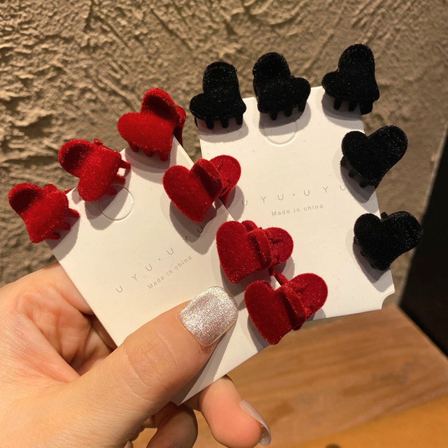 10Pcs/lot Matte Heart Shape Re - Women Accessories Combo ulasan dan harga