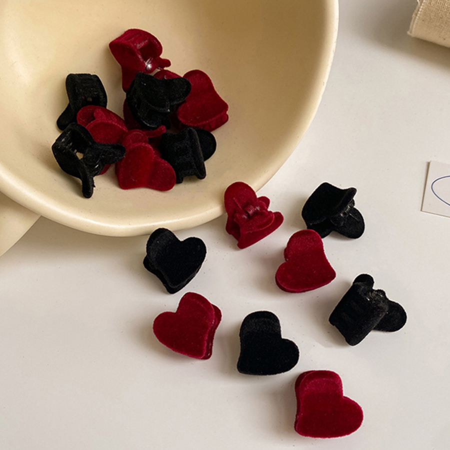 10Pcs/lot Matte Heart Shape Re - Women Accessories Combo ulasan dan harga