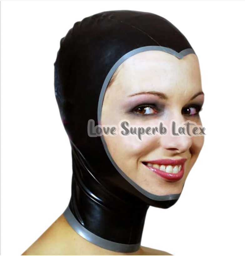 Red Latex Hood Women Gummi Rub - Women'S Red Accessories ulasan dan harga