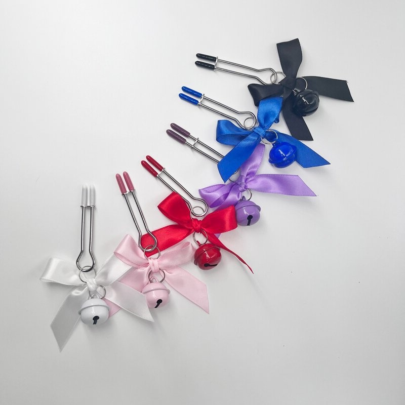 Bowknot U-shaped Metal Nipple  - Women Accessories Combo ulasan dan harga