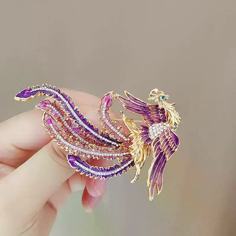 Unisex Enamel Animal Bird Cate - Women'S Accessories Categories ulasan dan harga