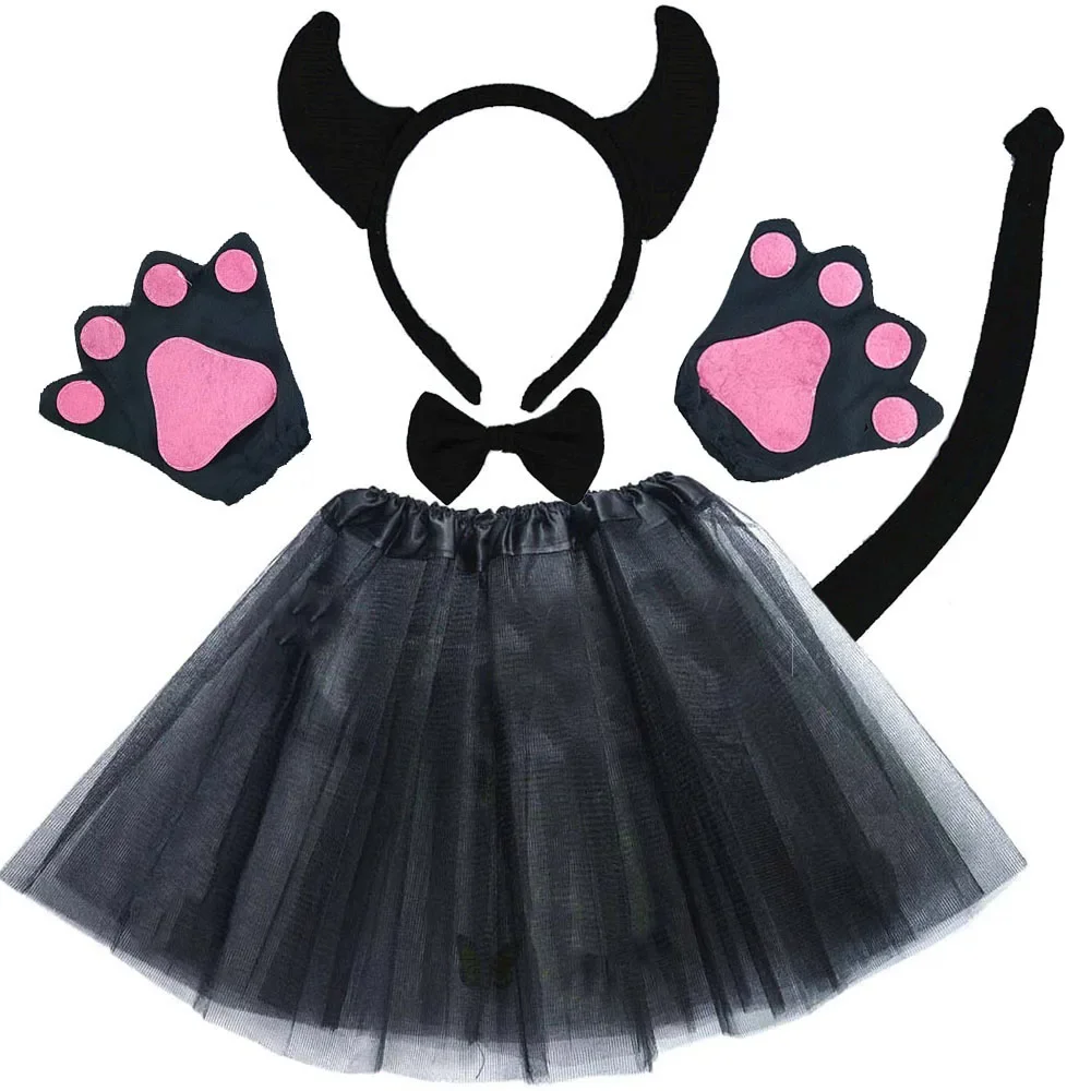 Women Girls Animal Demon Devil - Women'S Red Accessories ulasan dan harga