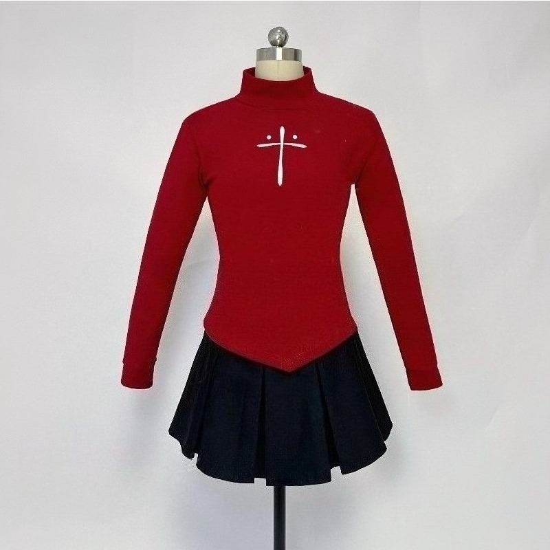 Anime Tohsaka Rin Cosplay Cost - Women'S Red Accessories ulasan dan harga