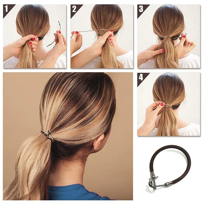 5/10PCS Ponytail Rubber Elasti - Women Accessories Combo ulasan dan harga