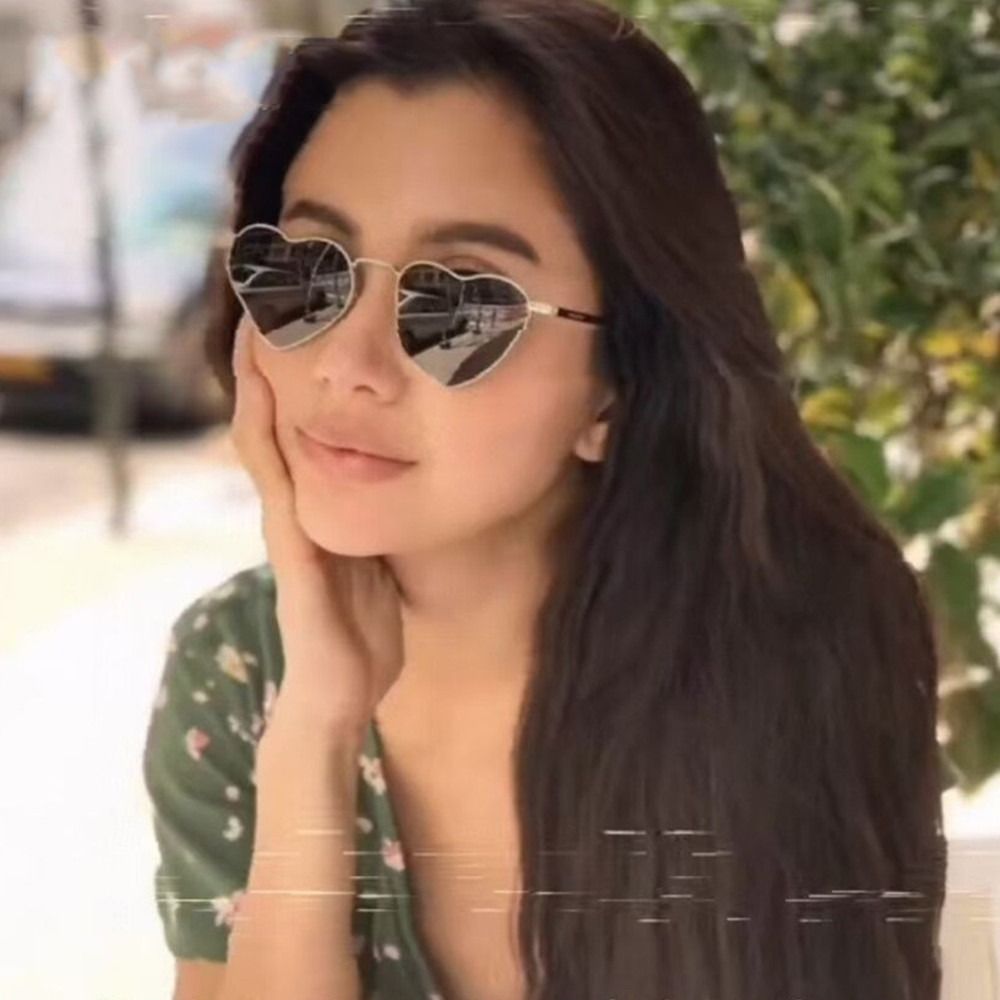 Heart-Shaped Sunglasses Heart  - Women'S Accessories In The 90S ulasan dan harga
